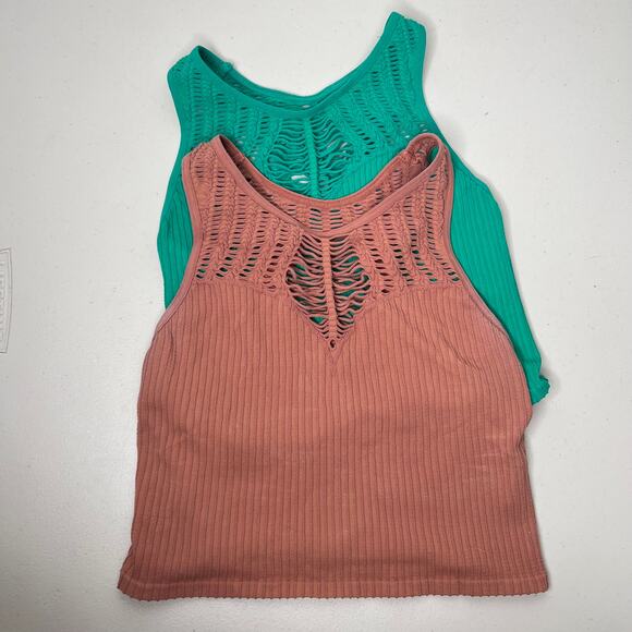 Intimately by Free People Longline Sports Tank Bundle of 2 Size XS/S - Picture 4 of 4